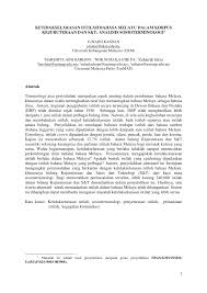657 responses to koleksi peribahasa melayu, simpulan bahasa dan maksud. Pdf Ketidakselarasan Istilah Bahasa Melayu Dalam Korpus Kejuruteraan Dan S T Analisis Sosioterminologi