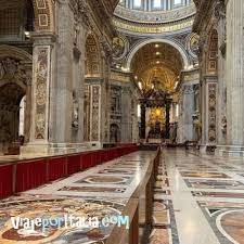 Sus dimensiones eran tan gigantescas que la. Basilica De San Pedro Roma Que Ver Julio 2021