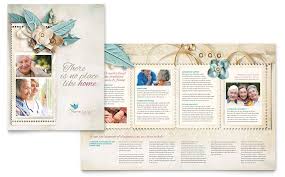 Professional Home Care Services Marketing Brochure Design Template Home Health Care Home Health
