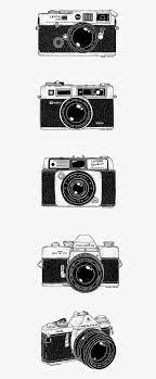 Camera Hand Painted The Camera White Camera Png Transparent Clipart Image And Psd File For Free Download Camera Tattoos Camera Art Camera Illustration
