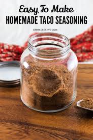 One of our most popular recipes: Homemade Taco Seasoning Recipe Oh My Creative