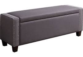 Gray Storage Bench Styles