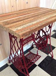 Yardstick Table 1 Sewing Table Repurpose Singer Sewing Tables Sewing Machine Tables