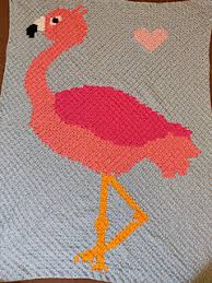 Boy Baby Flamingo Love Afghan Blanket Pattern By Allyssabeths Crochet