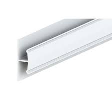 Available in 1/2 (52504) and 3/8 (52505) wide receiving panels. Liniar Soffit H Trim White 3000mm X 50mm Pack Of 5 Travis Perkins
