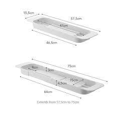 This is the ideal accessory for the most of aquatica's bathtubs, as it reflects the same interpretation of the function in cleverly designed and. Yamazaki Home Official Site Extendable Bathtub Tray