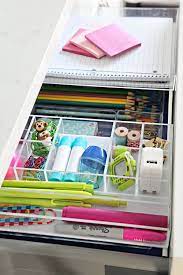 Four Days Four Drawers Mini Organizing Challenge School Supply Drawer Deep Drawer Organization Dorm Room Organization Diy Organizing Challenges