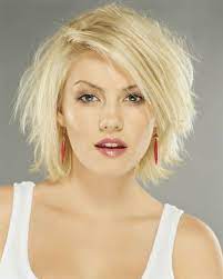 haare stylen den scheitel richtig steilen frisuren kurzhaarfrisuren bob frisur wenig haare