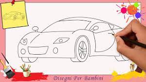 40 disegni per la festa della mamma da colorare. Disegni Di Auto Come Disegnare Una Macchina Facile Passo Per Passo Per Bambini Youtube