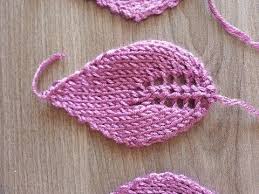 Tekli Yaprak Modeli Yapilisi Baby Knitting Patterns Orgu Desenler