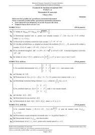 Simulare bac clasa 11 matematica. 303397214 Subiecte Simulare Bac 2016 Matematica M Mate Info Xi