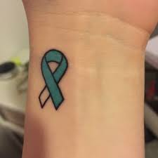 Lung cancer ribbon tattoos unique lung cancer ribbon tattoos yurt. Small Cancer Ribbon Tattoos