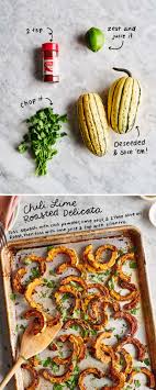 Spritz with olive oil and place cut side down and serve stuffed like i did in this stuffed delicata squash recipe, or slice into half moons and toss with olive oil—and roast in a 425ºf oven until soft, about 25 to 30 minutes. Easy Delicata Squash Recipes Kitchn