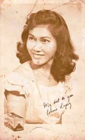 Connie Lopez. Purico Amateur Hour radio show. 1950s