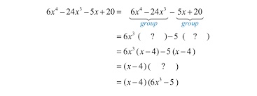 We learn factoring polynomials with 3, 4 and 5 terms. Howto How To Factor Polynomials With 4 Terms Without Grouping
