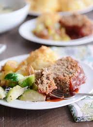 Mix well and let set while meatloaf is cooking. The Best Glazed Meatloaf Recipe Mel S Kitchen Cafe