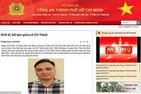 Vào chiều 14.4, youtuber lê chí thành đã bị cơ quan csđt công an tp.thủ đức (tp.hcm) khởi tố, bắt tạm giam để điều tra, làm rõ hành vi chống người thi hành công vụ. H0lnttpa7bzpsm