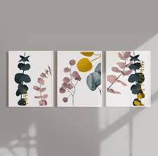 Yes, we carry a gold product in wall art paintings. Eucalyptus Abstract Mustard Yellow Pink And Green Wall Art Etsy In 2021 Green Wall Art Etsy Wall Art Abstract Wall Art