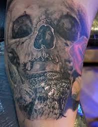 { 41 } grey ink scary viper snake tattoo on full back for girls. 100 Awesome Skull Tattoo Designs Cuded Diseno De Tatuaje De Calavera Calaveras Tatuajes Tatuajes
