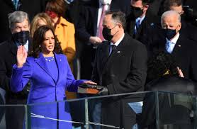 The national day of service for the inauguration of joe biden and kamala harris will celebrate and honor the spirit of dr. Kamala Harris Wears Sc Native S Design On Inauguration Day