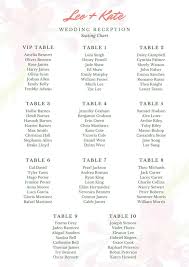 green and pink wedding seating chart templates by canva