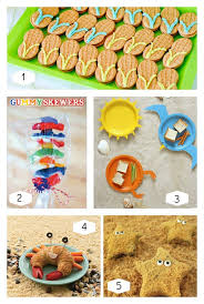 To help you plan your best hawaiian theme party ever, we've brought together 25 fantastic ideas for decor, games, food, party favors, and invitations. Beach Themed Birthday Party Food