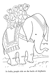 Icolor Little Kids Around The World India World Thinking Day Coloring Books India For Kids