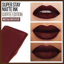 Maybelline Superstay Matte Ink Liquid Lipstick Coffee Edition Mocha Inventor 0 17 Fl Oz Walmart Com In 2021 Maybelline Matte Lipstick Maybelline Super Stay Lipstick