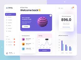 Unity Dashboard Kit In 2020 Web App Design Unity Dashboard Design