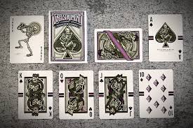 A deck of playing cards may look simple, but hidden among the pips, suits, numbers and portraits are surprising secrets, some of which are hundreds of years old. Deck View Skelstrument Playing Cards