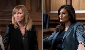 On the street, a homeless woman and her son head to a shelter. Law And Order Svu Season 22 Finale Benson And Rollins In Danger As They Hunt Politician Tv Radio Showbiz Tv Express Co Uk