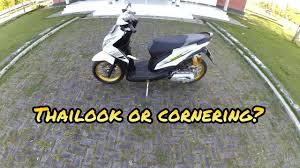 Honda scoopy facelift 2020, begitu yang saya tangkap dari informasi yang saya terima dari ahm lantaran hanya terjadi sentuhan baru pada speedometer sehingga terlihat modern. Review Modifikasi Honda Beat Fi Thailook Rasa Road Race Youtube