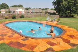 2020 Doughboy Combo Recessed Pool With Or Without Built In Steps Swimming Pool Discounters In 2020 Pool Pool Installation Doughboy Pool