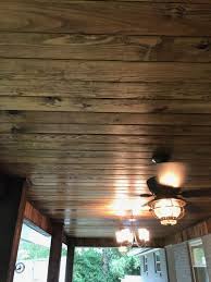 Maybe you would like to learn more about one of these? My Back Porch Tongue And Groove Pine With Cypress Post And I Mixed A Stain For A Custom Color Ceiling Colors Porch Decorating My House