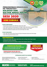 We did not find results for: Permohonan Kemasukan Ke Maahad Dini Sultan Abdul Halim Facebook