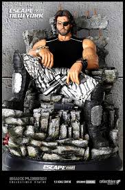 Kurt russell as snake plissken, image colors Artstation Snake Plissken Escape From New York Silverfox Collectibles