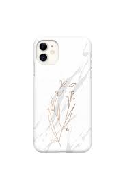 Iphone 11 case white flowers. Apple Iphone 11 3d Snap Case White Marble Flowers Easycase