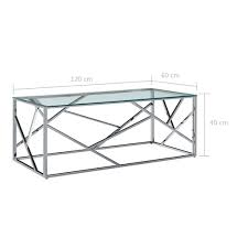 Saxonica pool treppe eleganz 60 leiter randbefestigung lang sand pooltreppe schwimmbadleiter poolleiter edelstahlleiter leiter treppe 6 stufig astral v4a schwimmbadtreppe deluxe 6 stufen bestway flowclear poolleiter 84 cm. Vidaxl Couchtisch Transparent 120 60 40 Cm Gehartetes Glas Edelstahl Gitoparts