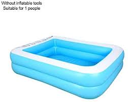 Amazon Com Swimming Pool Oversize 1 7 Peoples Pvc Thickened Abrasion Resistant Inflatable Pool Fa Inflatable Swimming Pool Kid Pool Rectangular Swimming Pools