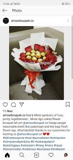 Pin By Zaryna Aidel On Bouquet Red White Fresh Flowers Bouquet