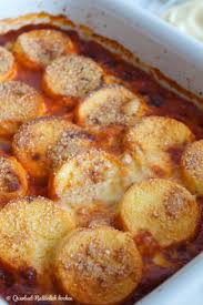 Griess Gnocchi Alla Romana Mit Tomatensauce Pancetta Und Taleggio Nach Jamie Oliver Querbeet Naturlich Kochen Lebensmittel Essen Rezepte Essen Und Trinken