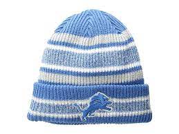 New Era Detroit Lions Vintage Stripe Blue Baseball Caps Bundle Up For Your Next Tailgate With The New Era De Free Shipping Clothes Striped Beanies Knit Cuff