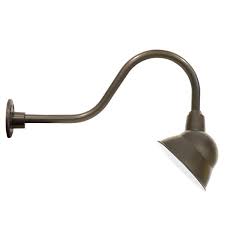 12 Porcelain Bronze Emblem Sign Light Shade In 2020 Barn Lighting Sign Lighting Exterior Signage