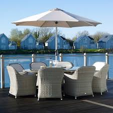 More from the monte carlo ii collection Bramblecrest Monte Carlo 6 Seat Dining Set With 140cm Round Table