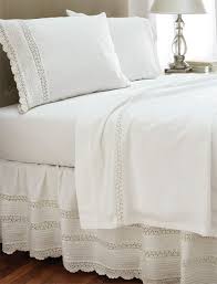 White Bedskirt White Pillow Cases Nevresim Takimlari Yatak Etekleri Karyola