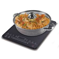 Se queda activo hasta que la placa esté a la temperatura adecuada y después se apaga. Cocina De Induccion Olla Miray Scim 33d Hiraoka Com Pe