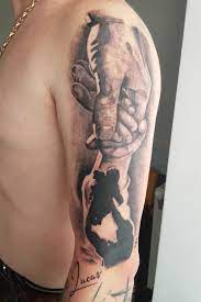 Back in the day, if a guy had any kind of sentimental ink, it was assumed to be something along the. Tattoo Uploaded By Leo Abdul Fatherhood Tattoo Dadtattoo Sontattoo Blackandgreytattoo 877944 Tattoodo