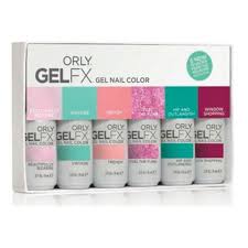 Orly Gel Fx Gel Nail Color Spring 2016 6pc Kit 9ml 0 3oz Each