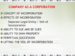 Sendirian berhad (sdn bhd) / private limited company. Incorporation And Its Effects Ppt Video Online Download