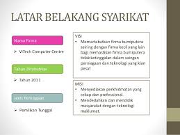 6 slide laporan projek akhir. Example Presentation Latihan Industri